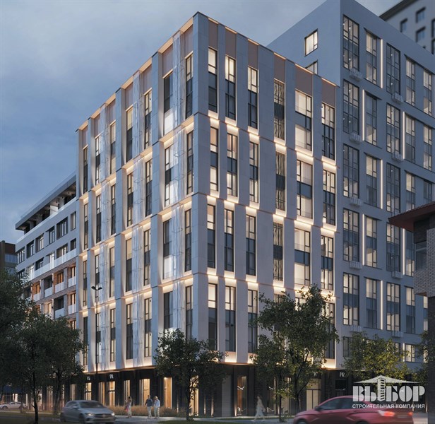 1—комн. квартира, 46.44 кв.м, 3/12 этаж