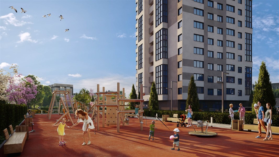 Студия, 41.3 м² · Поэма