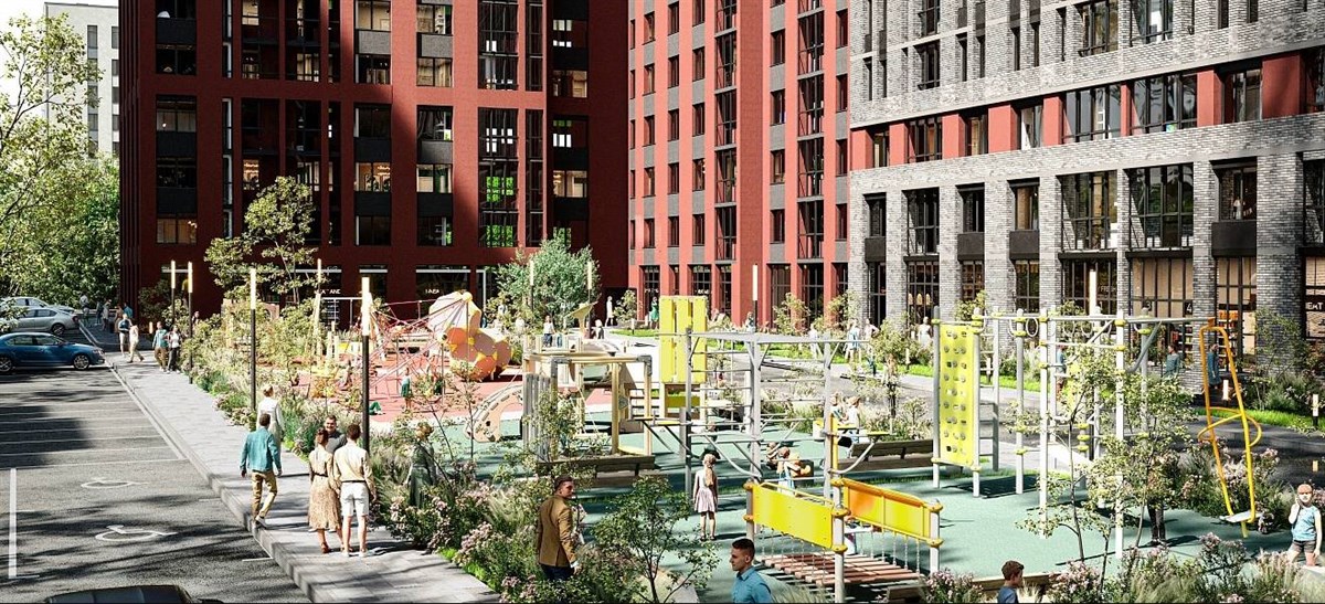 1—комн. квартира, 42.86 кв.м, 9/18 этаж