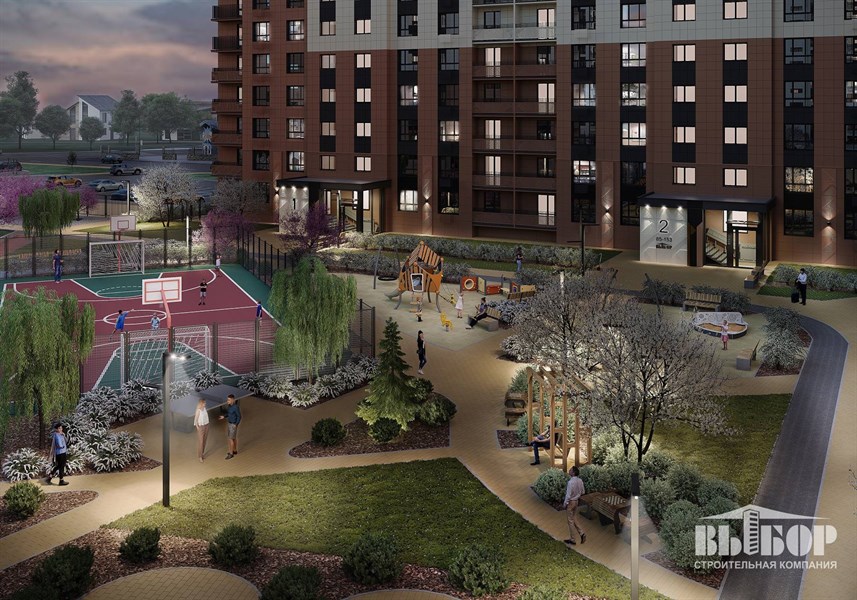 1—комн. квартира, 34.9 кв.м, 5/17 этаж