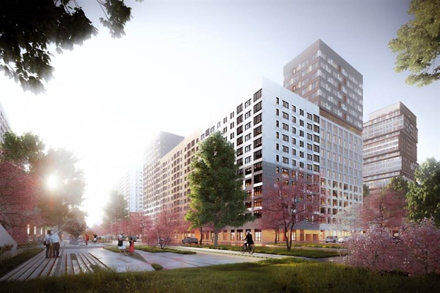 4—комн. квартира, 108.5 кв.м, 1/17 этаж