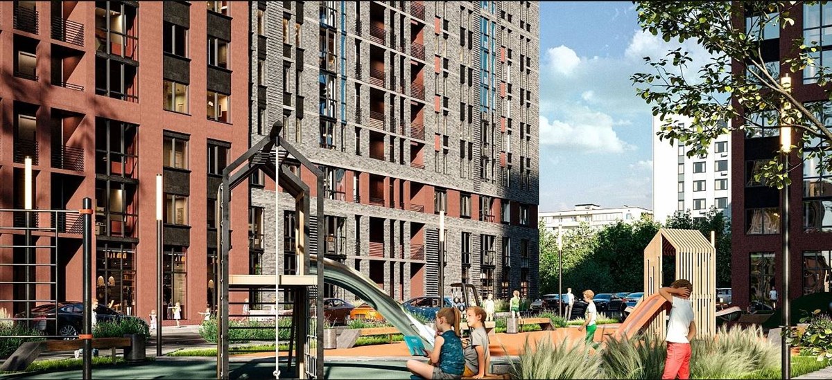 1—комн. квартира, 42.86 кв.м, 9/18 этаж