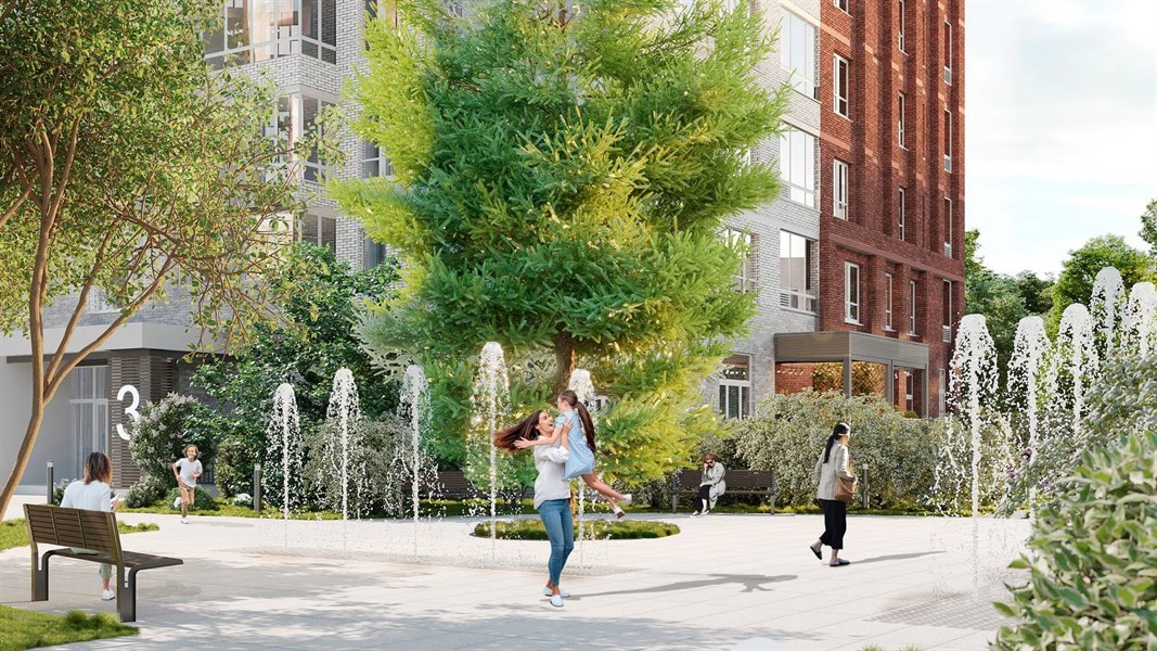 1—комн. квартира, 42.2 кв.м, 22/25 этаж