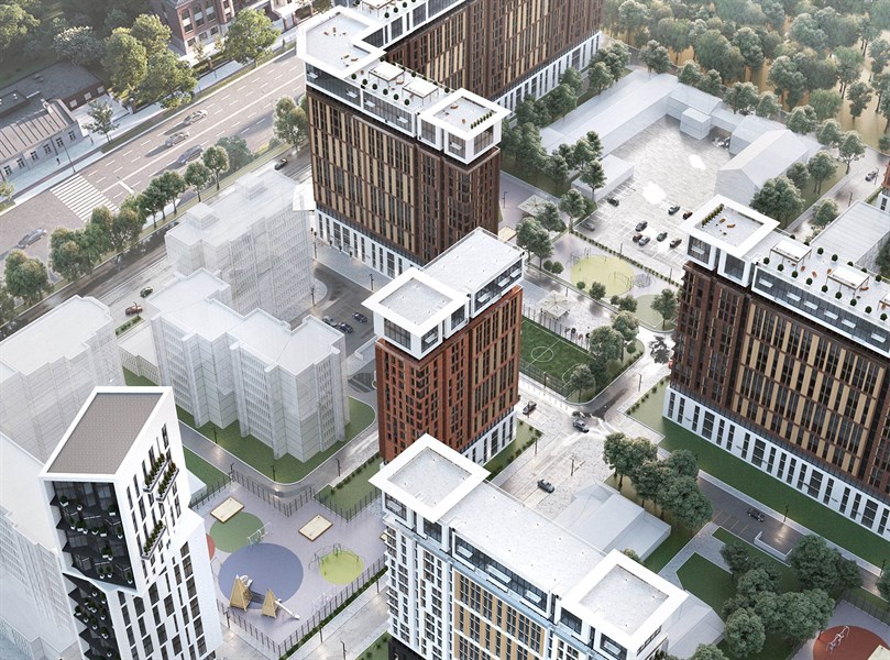 1—комн. квартира, 40.2 кв.м, 18/18 этаж