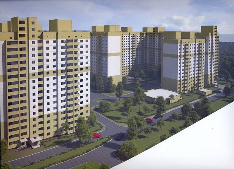 1—комн. квартира, 49.6 кв.м, 1/16 этаж