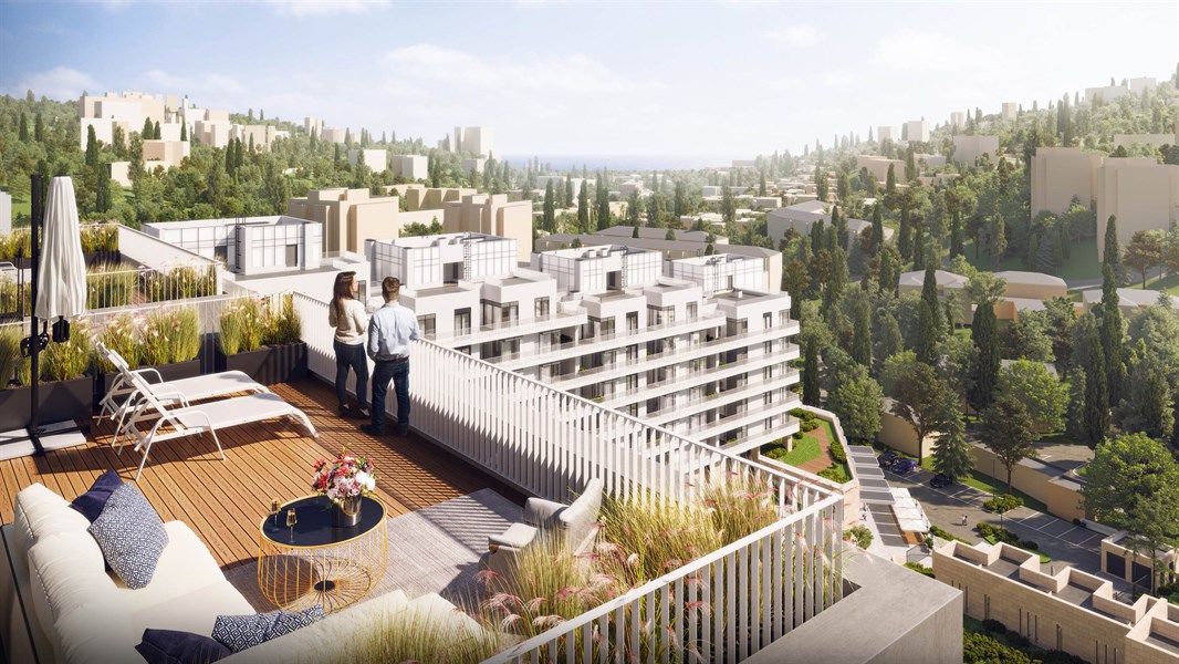 Студия, 48.3 м² · Роялта